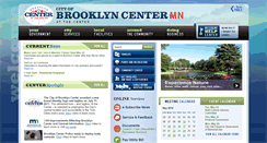 Desktop Screenshot of cityofbrooklyncenter.org