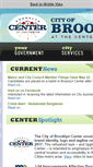 Mobile Screenshot of cityofbrooklyncenter.org